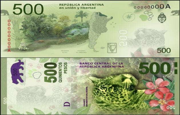 El Gobierno emitirá billetes de 200 y 500 pesos
