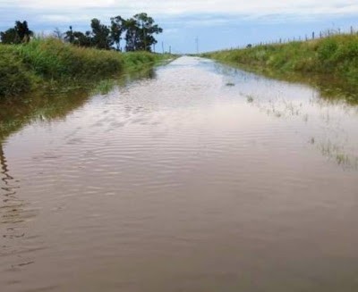 Preocupación por excesos hídricos en zona rural de Ordóñez