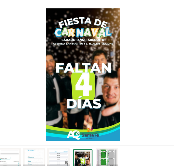 FALTAN 4 DÍAS.....FIESTA DE CARNAVAL EN AREQUITO