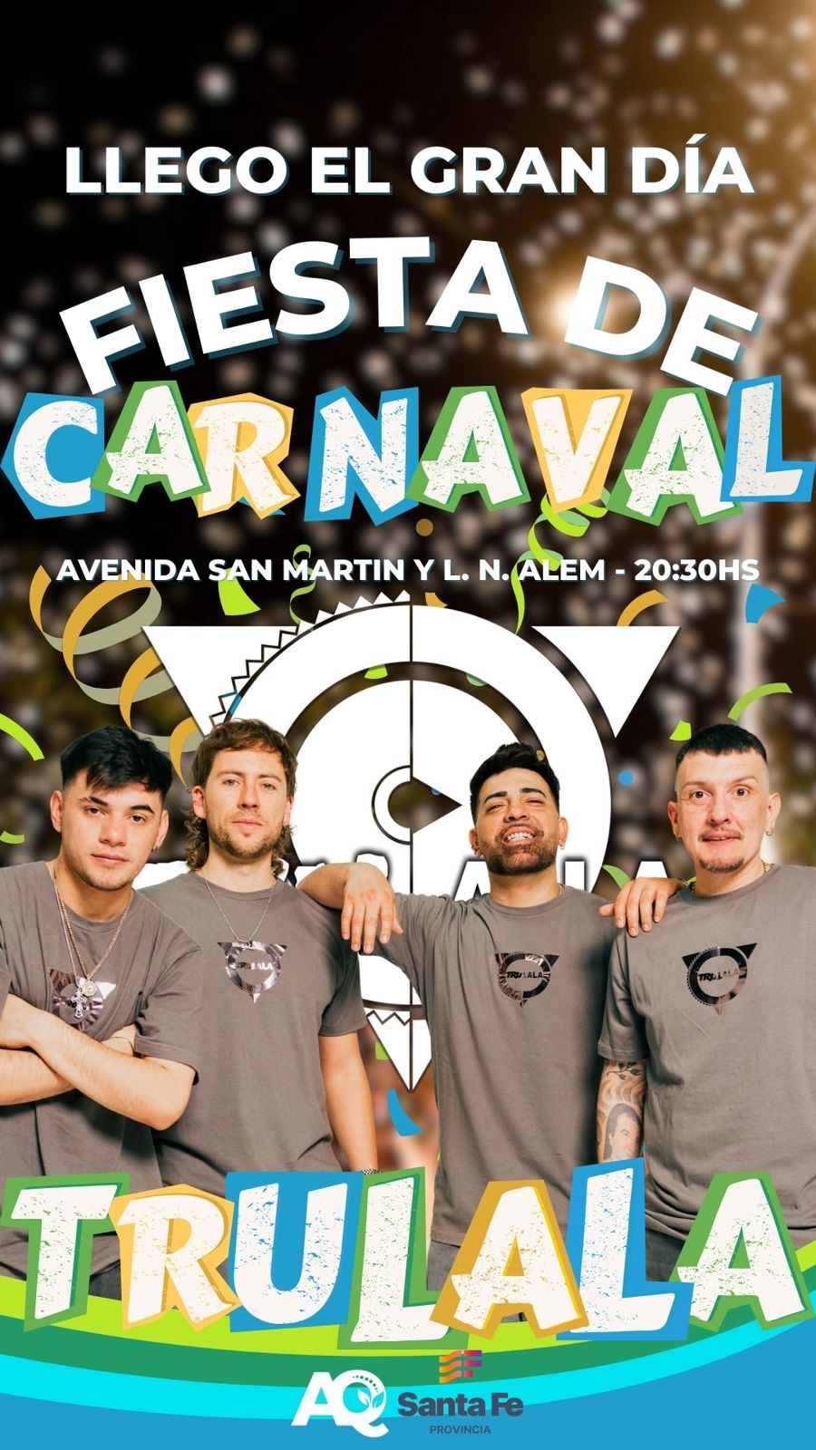 *¡Al fin llegó el gran día!* 🥳🤩  Los esperamos a todos para disfrutar de esta tercera edición de la Fiesta de Carnaval 💃🏻