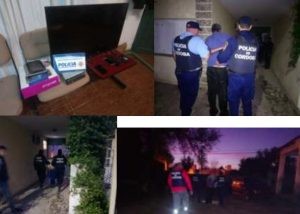 Bell Ville: Detención de dos delincuentes que robaron dinero en una agencia de quinielas y salieron a hacer compras