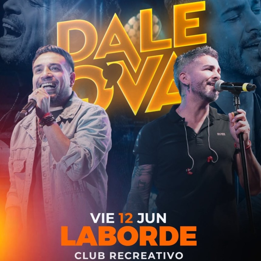 VIERNES 12 de Junio, en el Club Recreativo de Laborde...llega Dale Q�Va, en su Noveno aniversario....