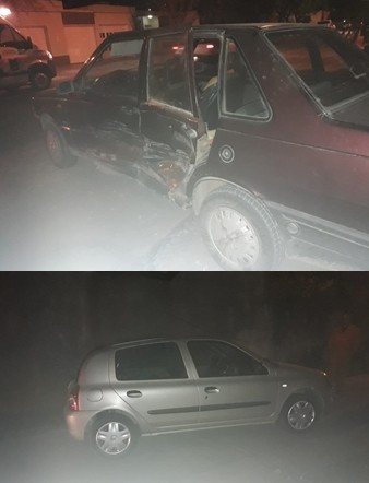 LEONES: ACCIDENTE DE TRÁNSITO ENTRE DOS AUTOS EN LA ZONA URBANA