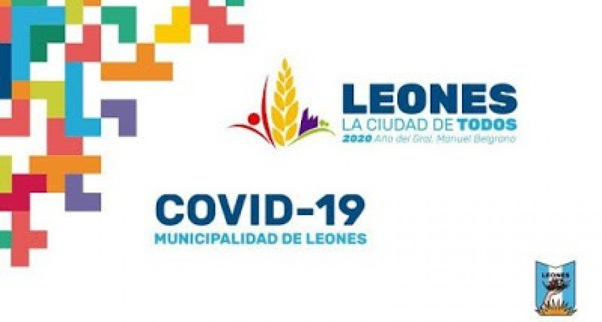 En Leones se registró un nuevo caso positivo de COVID-19