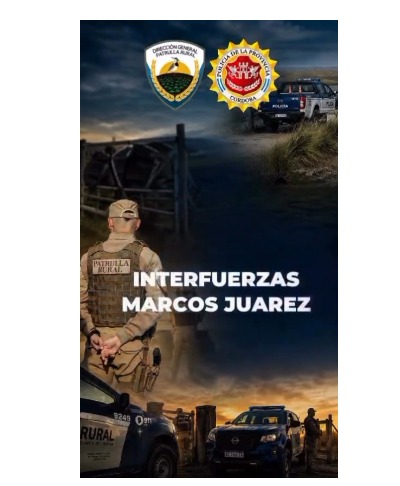 OPERATIVO INTERFUERZAS MARCOS JUAREZ