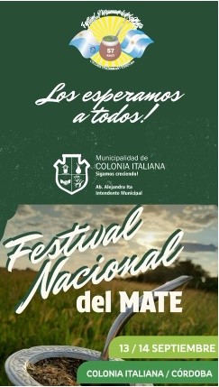 FIESTA NACIONAL DEL MATE EN COLONIA ITALIANA, CÓRODBA
