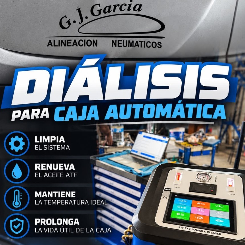 G. J. GRAC&Iacute;A ALINEACI&Oacute;N DE NEUM&Aacute;TICOS DI&Aacute;LISIS PARA CAJA AUTOM&Aacute;TICA