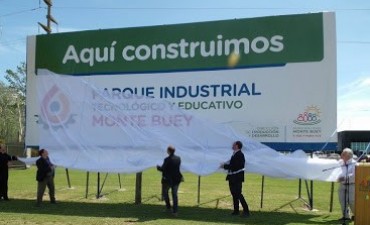 INAUGURARON EL PARQUE INDUSTRIAL Y TECNOLÓGICO DE MONTE BUEY