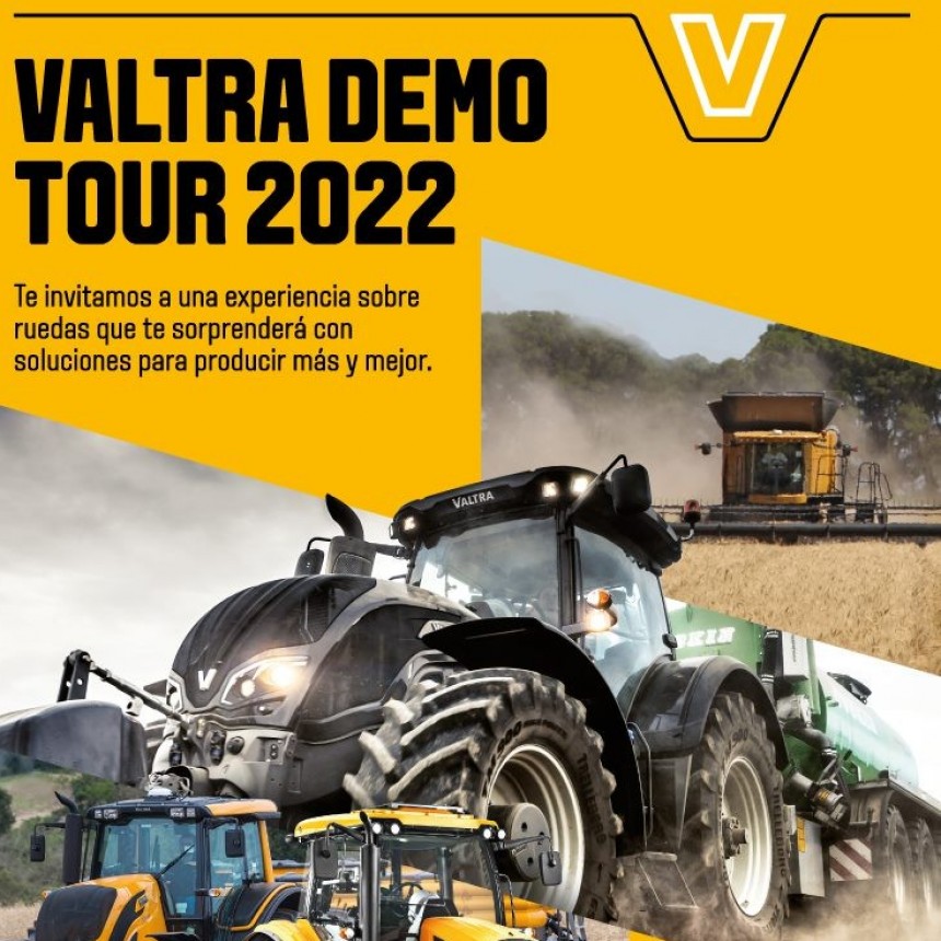 GRAN EVENTO EN ISLA VERDE, COMERCIAL IVER S.A: "VALTRA DEMO TOUR 2022"