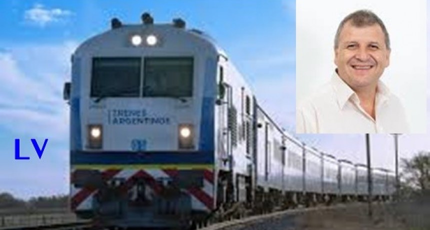 FRANCIONI : "EL TREN DE PASAJEROS TENDRA PARADA EN LA CIUDAD DE LEONES"